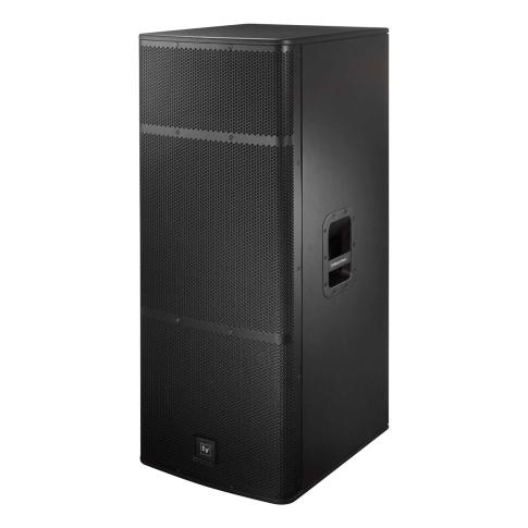 Electro-Voice ELX215 Dual 15-Inch 2-Way Full-Range Speaker Side Angle