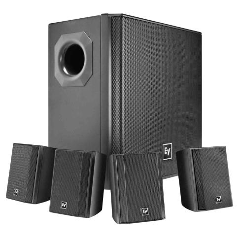 Electro Voice S44 Wall Mount Music Speaker System in Black