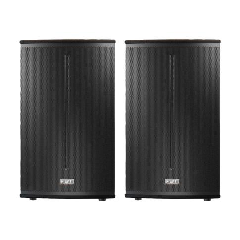 FBT X-LITE 115A Powered Bluetooth 15" Speaker 2-Pack - Open Box Mint