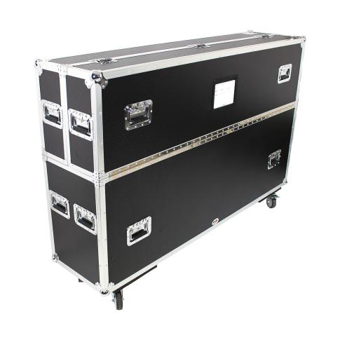 ProX Adjustable Flight Case for Flat Panel TVs | IDJNOW
