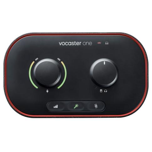 Focusrite Vocaster One Studio Podcasting Kit | IDJNOW