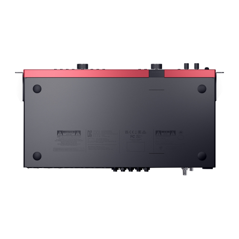 Focusrite Scarlett 18i20 4th Gen 18-in 20-out USB Audio Recording Interface Rack Bottom