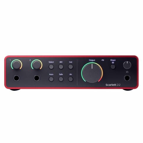 Focusrite Scarlett 2i2 Interface with Mackie Mic | IDJNOW