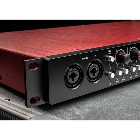 FOCUSRITE Scarlett OctoPre ADATマイクプリアンプ① Focusrite Scarlett OctoPre(ADAT出力搭載・アナログ8ch入出力対応