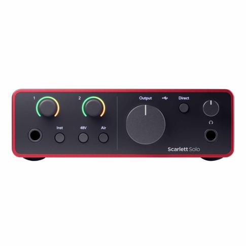 Focusrite Scarlett Solo Studio with Mackie Monitors | IDJNOW