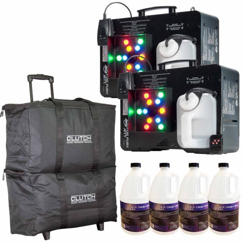 American DJ Fog Fury Jett Duo Bundle