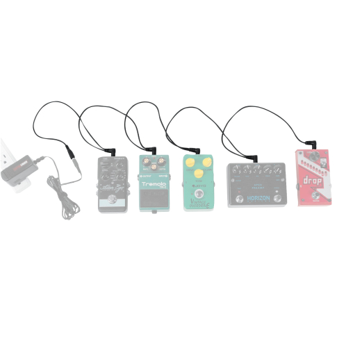 Gator Cases Effects Pedal Power Series Female Daisy Chain Power Cable Pedals