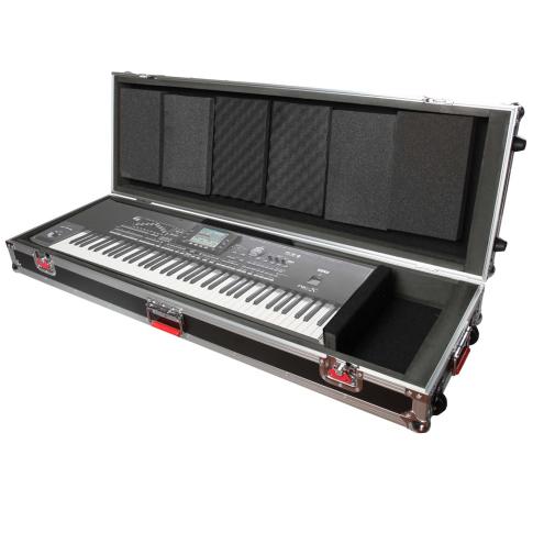 Gator Cases G-TOUR 76V2 G-Tour Series 76 Note Keyboard Road Case with Wheels
