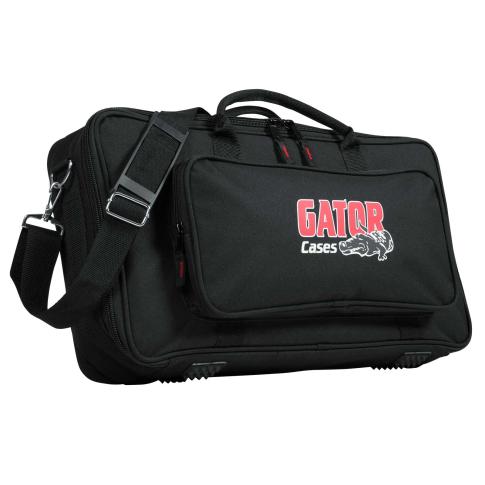 Gator Cases GK-2110 GK Series Lightweight 22.5" x 11.5" x 4" Micro Keyboard / Controller Bag Angle View