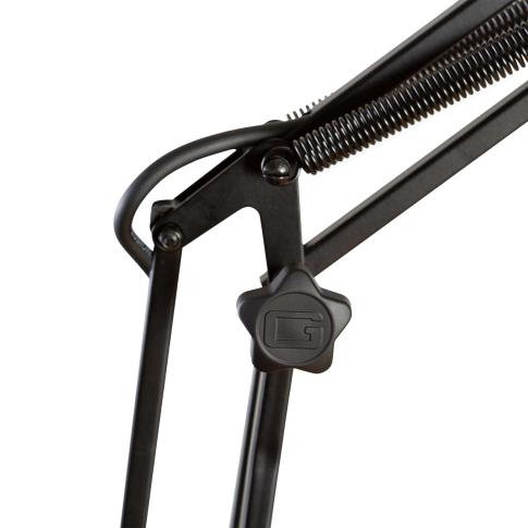 Gator Frameworks GFWMICBCBM1000 Desk-Mounted Broadcast Boom Mic Stand Close Up Joint 2