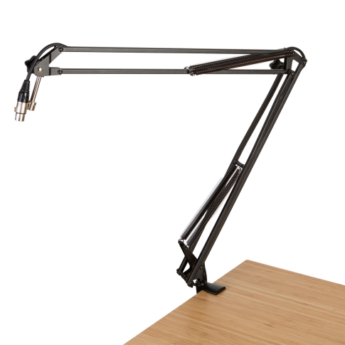 Gator-Frameworks-GFWMICBCBM1000-Desk-Mounted-Broadcast-Boom-Mic-Stand Desk 3