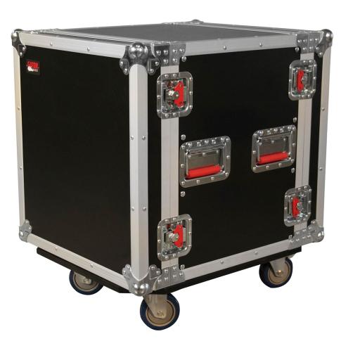 Gator Cases G-TOUR12UCA-24D G-Tour Series 12U 24" Deep Audio Road Rack Case with Casters