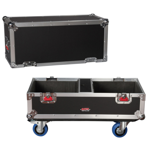 Gator Cases G-TOUR SPKR-2K8 Tour Style Transporter for (2) K8 Speakers