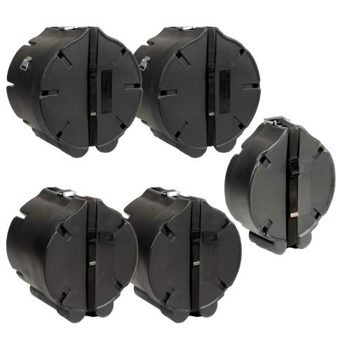 Gator Cases GP-PEFUSION22 Protechtor Elite Series Fusion Set 22" Bass Drum Cases (5 pieces)