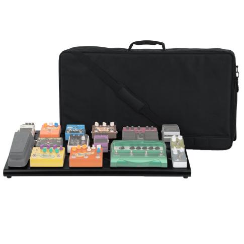 Gator Cases GPB-XBAK-1 Extra Large Black Aluminum Pedal Board with Carry Bag
