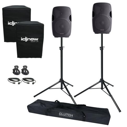 Gemini AS-1500P Active Speaker with 15" Woofer Duo Package