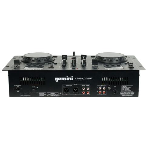 Gemini CDM-4000 DJコントローラー Amazon.com: Gemini Sound CDM-4000BT: All-in-One DJ