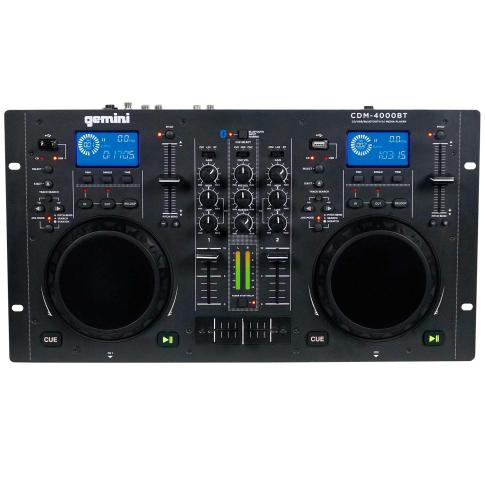 DJ機材 GEMINI CDJ CDM-4000 Gemini CDM-4000BT CD/MP3/USB Media Player Package | IDJNOW