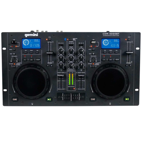 柔らかな質感の Media CD/MP3/USB CDM-4000BT Gemini Player IDJNOW | Package DJ機材