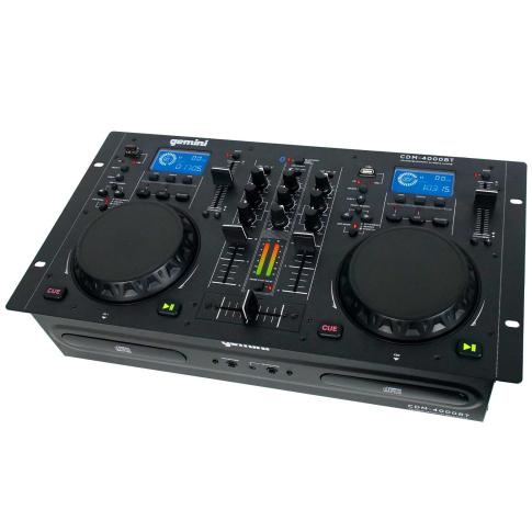 Gemini CDM-4000BT CD/MP3/USB Media Player Package | IDJNOW