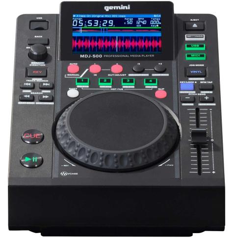 GEMINI/USBデータプレーヤー/MDJ-500 中古 Gemini MDJ-500 Professional USB Media Player | IDJNOW