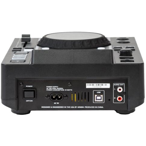 gemini MDJ-600 プロフェッショナルメディアプレーヤー Amazon.com: Gemini Sound MDJ-600: Professional CD & USB DJ