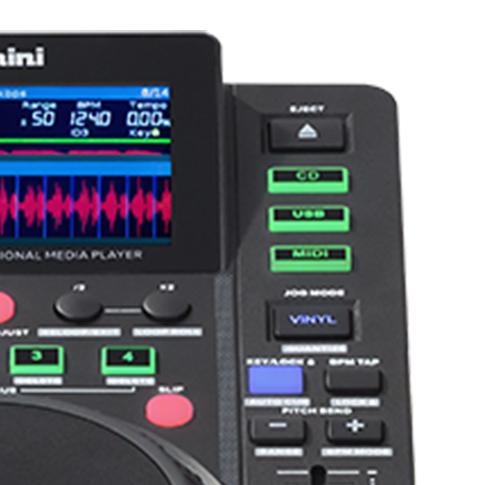 GEMINI MDJ-600 プロフェッショナルメディアプレーヤー MDJ-600