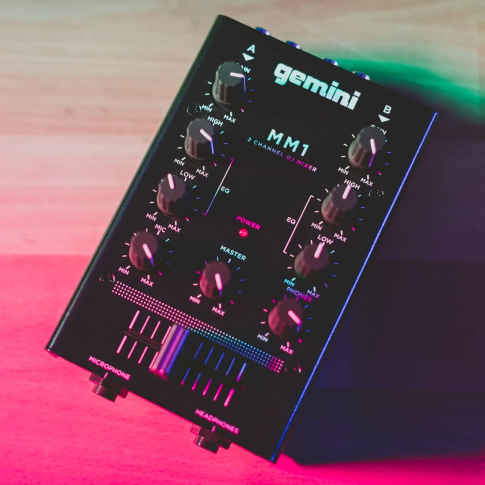 Gemini MM1 2-Channel Compact Mixer | IDJNOW