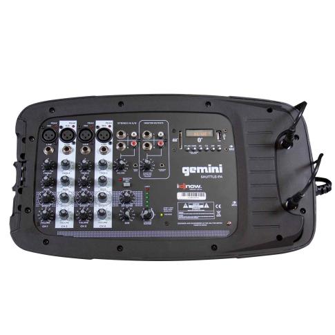 Gemini Shuttle PA All-In-One PA System with Tote | IDJNOW
