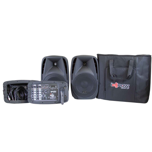 Gemini Shuttle PA All-In-One PA System with Tote | IDJNOW