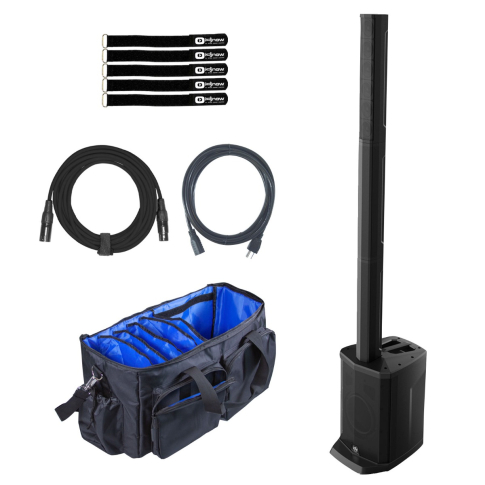 Gemini WPX-2000TOGO Line Array Speaker System with Bag & Cables