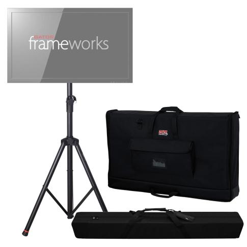 Gator Cases GFW-AV-LCD-1 Tripod LCD/LED Stand & Transport Bags Package