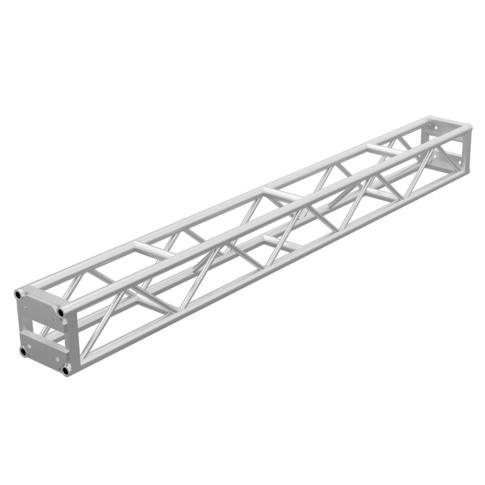 Global Truss DT-GP Square 10FT End Plated Straight Segment [DT-GP10] Left