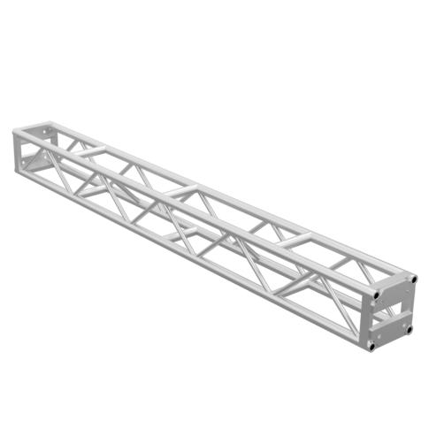 Global Truss DT-GP Square 10FT End Plated Straight Segment [DT-GP10] Right