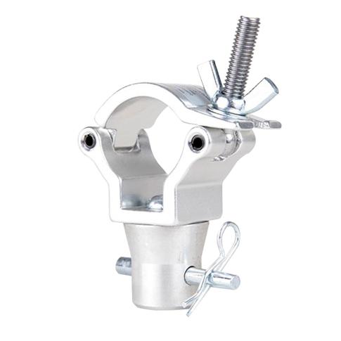 Global Truss Jr Coupler Clamp Medium Duty Wrap Around Clamp with Half Coupler for 35mm Tubing