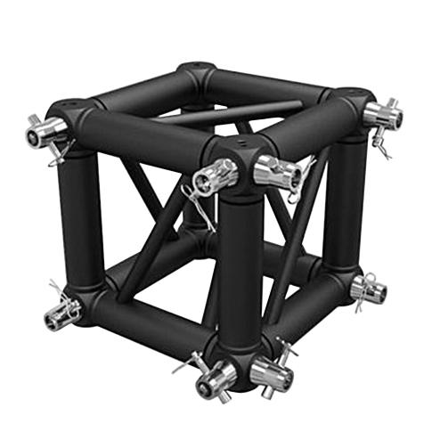 Global Truss Universal Junction Block with Black Powder Coat Left