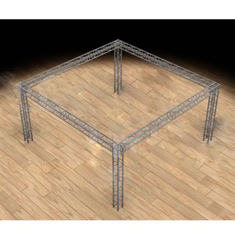 Global Truss TB-20X20 Trade Show Booth with UJB Corners F34-001