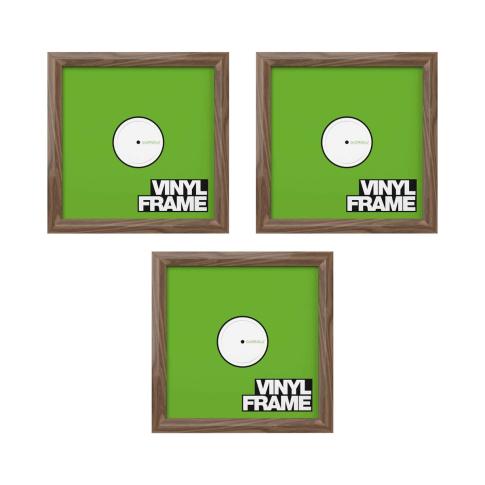Glorious Vinyl Frame Set Rosewood (Set of 3)
