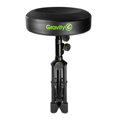 Gravity GFDSEAT1 Round Musicians Stool Folded