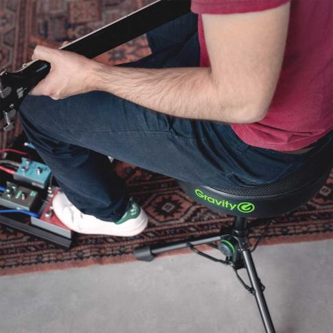 Gravity GFDSEAT1 Round Musicians Stool Example