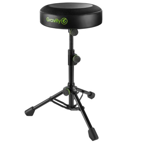 Gravity GFDSEAT1 Round Musicians Stool Low