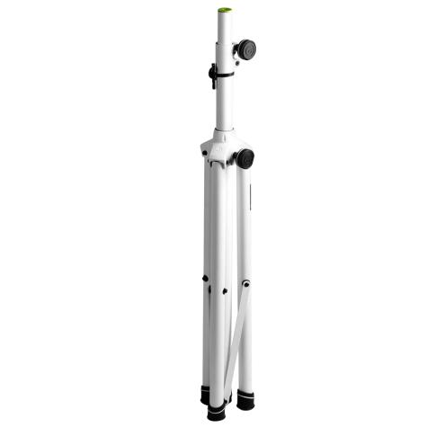Gravity GSP5211W Aluminum 35 mm Speaker Stand in White Folded