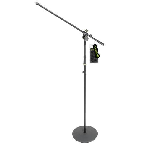 Gravity Stands MS 2321 B Microphone Stand with 2-Point Adjustment Boom