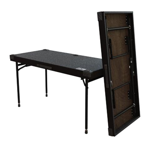 Grundorf AT-4822 Adjustable 48" x 22" Folding Table