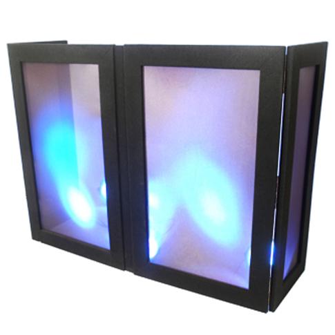 Grundorf GS-LSB4863T 48" x 63" Black Lycra DJ Facade