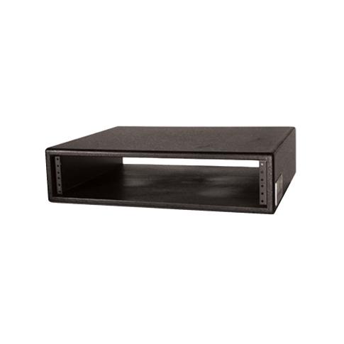 Grundorf SRB-0216 Textured Black 2U Studio Equipment Rack Shell