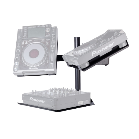 【未使用】Odyssey デュアルCDJスタンド L-Evation Stand Odyssey LCDJSPDB L-Evation Dual Pioneer Cdj-1000 Plate Stand
