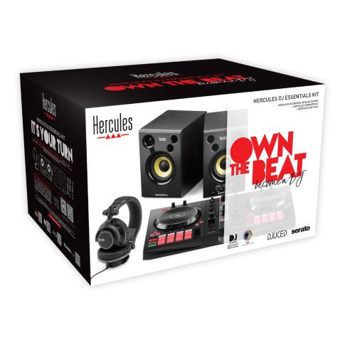 Hercules DJ Essentials Kit with Inpulse 300 MK2 Controller