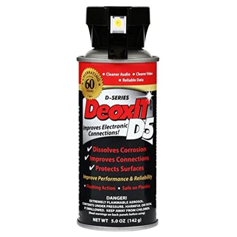 Hosa D5S-6 CAIG DeoxIT 5oz Deoxidizing Contact Cleaner | IDJNOW