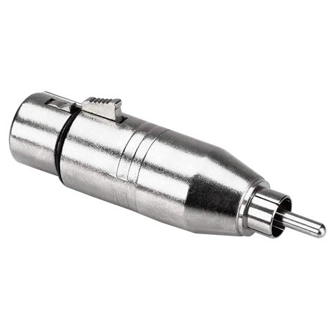 Hosa GXR-134 XLR3F to RCA Phono Adaptor
